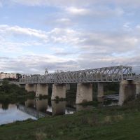 Старый мост через реку  Быстрая Сосна, Елец