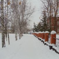 Зима .Школа №2, Задонск