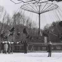 Lipetsk, Winter scene in the Park - 1969, Липецк