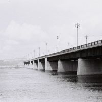 Lipetsk - Bridge across River Voronezh - Photo 1969, Липецк