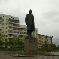 Ленин на площади Космонавтов, Магадан, Магадан