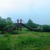 Повесной мост через р. Парца, Зубова Поляна
