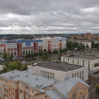 Saransk, view on Kommunisticheskaya st., Саранск