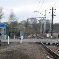 Railway crossing Bolshevo-Yubileyniy, Королев