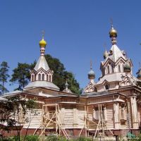 Свято-Троицкий храм (деревянный), 1897, Быково