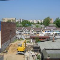 Строительство на привокзальной площади (2006 г.) / Building on Privokzalnaya Square, Голицино