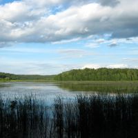 Yakhromskoe reservoir, Яхромское вдхр, Деденево