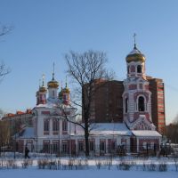 Church (Церковь Сретения Господня) in winter 2, Дмитров