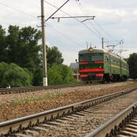 IMG_13942_2816 - Moscow Reg Suburban Train near Vodniki.jpg, Долгопрудный