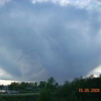 Жуткое облако/Terrible cloud over Dubna., Дубна