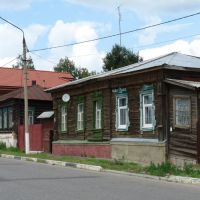 Старые дома на одной из улиц., Егорьевск