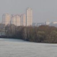 Panorama to Shchukino and Strogino, Загорск