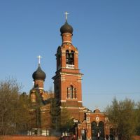 Church near Trikotazhnaia station, Загорск