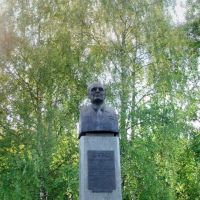 Monument to Twice Hero of Socialist Labour Alexander Shokin, Зеленоград