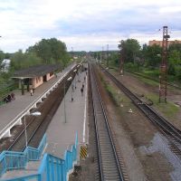 Жд станция в г.Климовске (платформа Гривно), Климовск