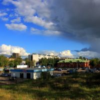 A cloud over the Klin-city, Клин