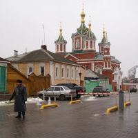 г. Коломна, городовой, охраняющий въезд в кремль.., Коломна