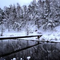 Snowy day, Красково