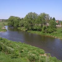 Река Лопасня в с. Крюково., Крюково