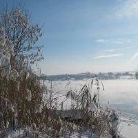 Зима. Москва-река, Лыткарино