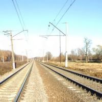 The railway near Lvovsky, Львовский