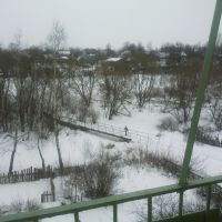 Вид из окна на мост, Михнево