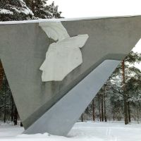 Памятник скорбящим и погибшим авиаторам, Монино