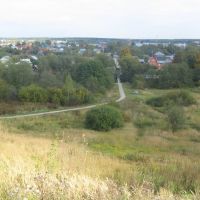 Вид с холма на Профсоюзной улице (на восток) / View from a Hill in Profsoyuznaja Street (on East), Нарофоминск