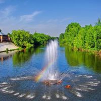 Rainbow on a Fountain, Ногинск