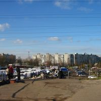 Вид на Центральный рынок, Орехово-Зуево