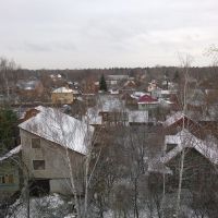 Дома с крыши / Houses with roofs, Правдинский