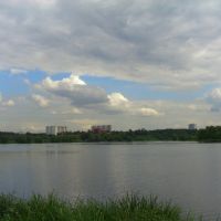 View of Rublevo from river Moskva, Рублево