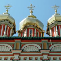 torres y cúpulas del monasterio de la trinidad II, Сергиев Посад