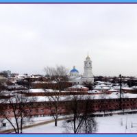 Вид на собор Николы Белого, Серпухов