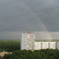 2006_06_30 Rainbow over Troitsk, Троицк