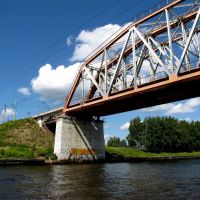 Canale Moskwa - Volga/Railroad bridge 11.07.2009, Шереметьевский