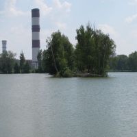 водоем у электростанции, Электрогорск