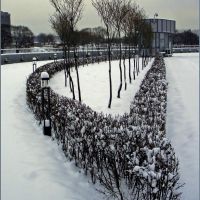 Зимняя геометрия / Winter geometry, Байконур