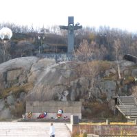 Памятник АПЛ "Комсомолец", Заозерск