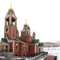 Панорама Кировска. Церковь - Panorama Kirovsk. church, Кировск