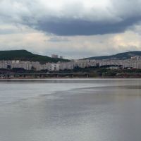 Вид из Колы на ул. Достоевского, Кола