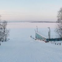 спуск для лыжников, Мончегорск