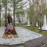 Панорама Муршашей - Мемориальное кладбище, Мурмаши