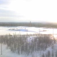 Вид на озеро, Оленегорск
