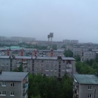 с крыши дома, Оленегорск