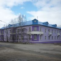Дом на углу ул. Мира и проспекта Ветеранов., Оленегорск