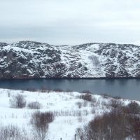 View to Ekaterininsky island, Полярный