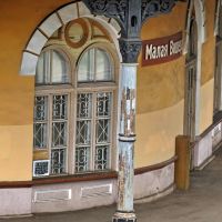 Вокзал полностью сохранился в первоначальном виде с 1856 г., Малая Вишера
