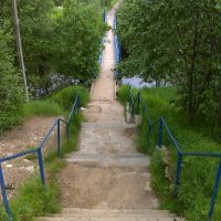 Пешеходный мост через Уверь_1, Мошенское