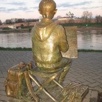 г. Великий Новгород, маленький художник.., Новгород